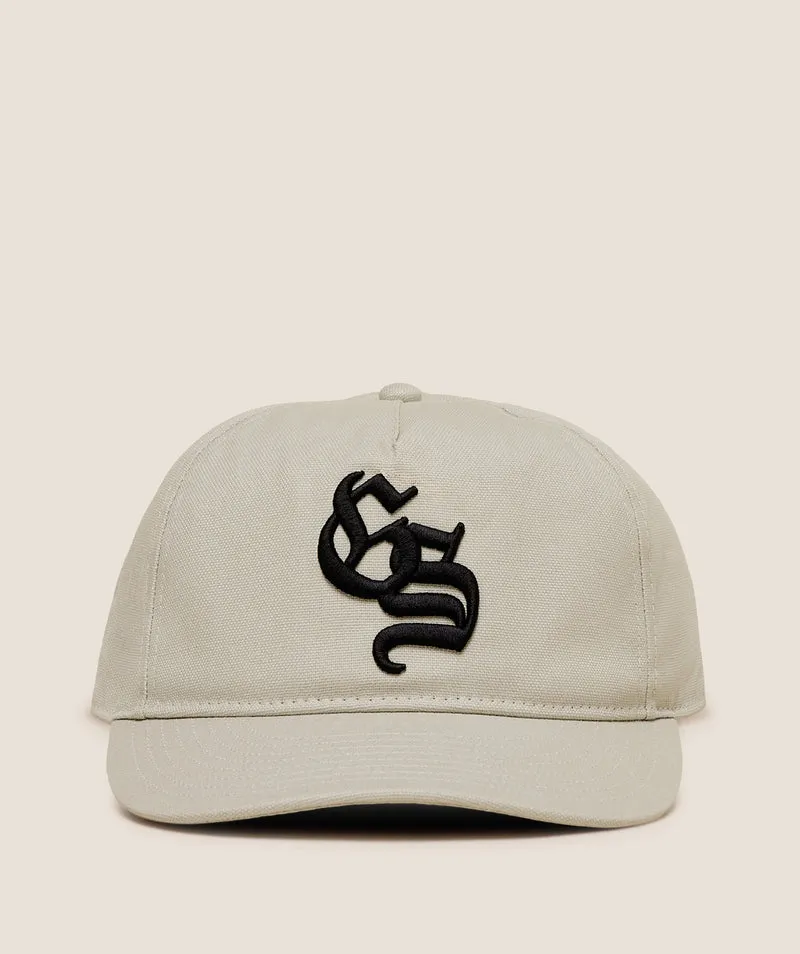 Gymshark Snapback Baseball Cap - Pebble Grey