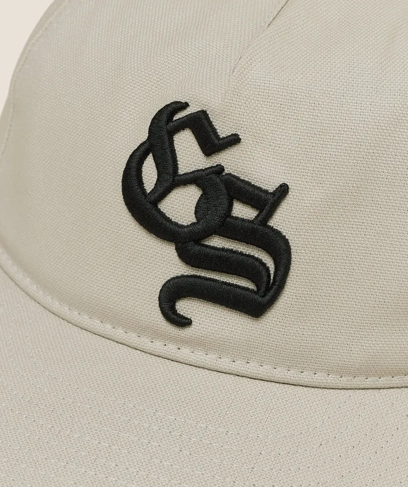 Gymshark Snapback Baseball Cap - Pebble Grey