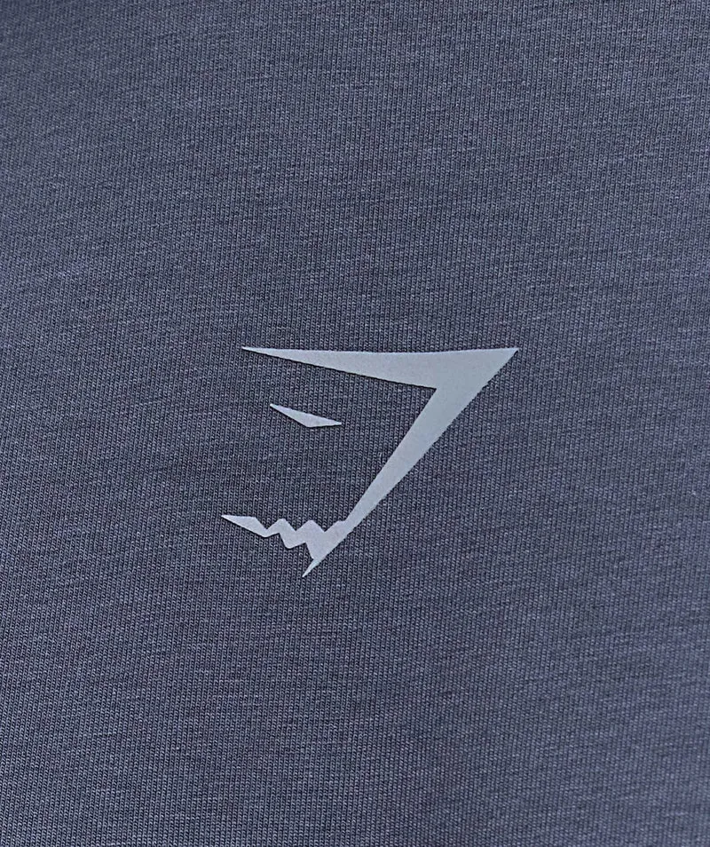 Gymshark Power T-Shirt - Heavy Blue