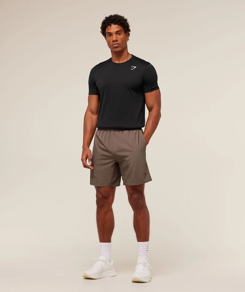 Gymshark Conditioning Club Shorts - Soft Brown/Archive Brown