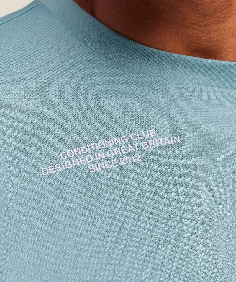 Gymshark Conditioning Club Oversized T-Shirt - Bench Blue