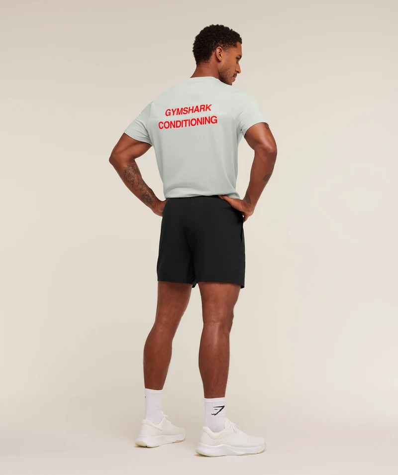 Gymshark Conditioning T-Shirt - Light Grey