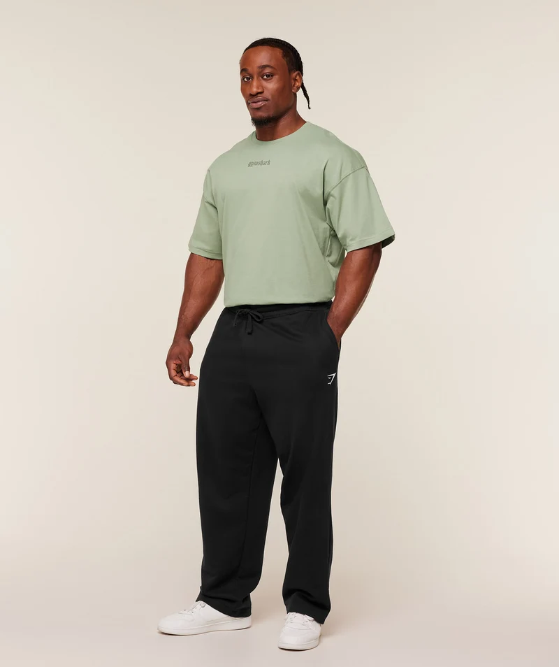 Gymshark Olde English T-Shirt - Haze Green