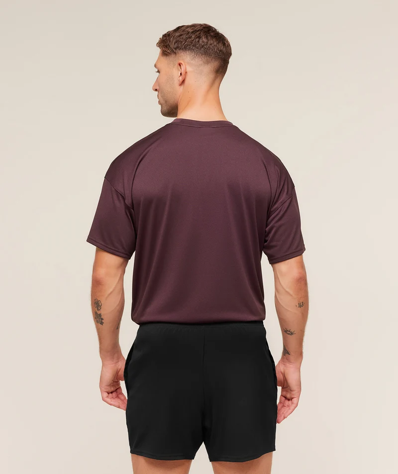 Gymshark Arrival Oversized T-Shirt - Cherry Purple