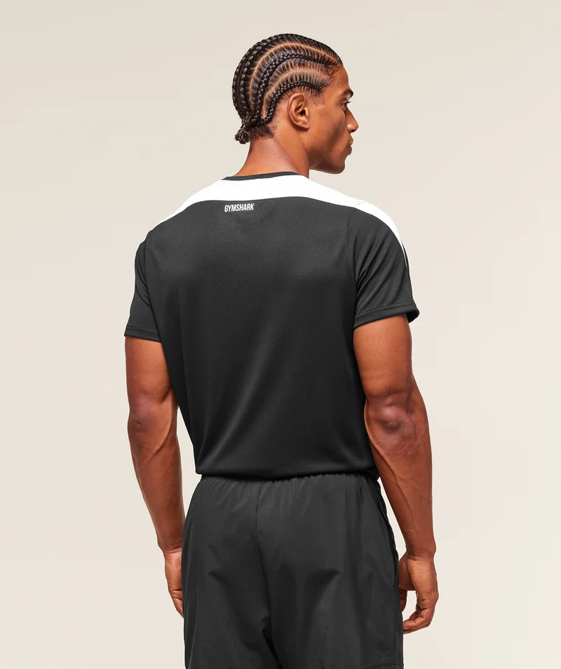 Gymshark Arrival Block T-Shirt - Black