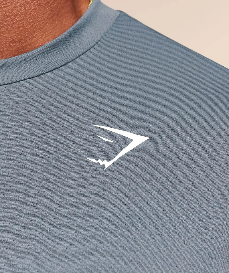 Gymshark Arrival Oversized T-Shirt - Iron Blue