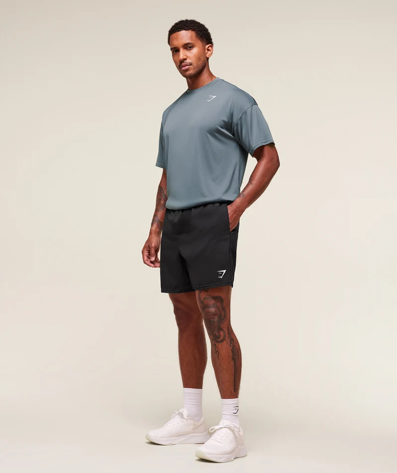 Gymshark Arrival Oversized T-Shirt - Iron Blue