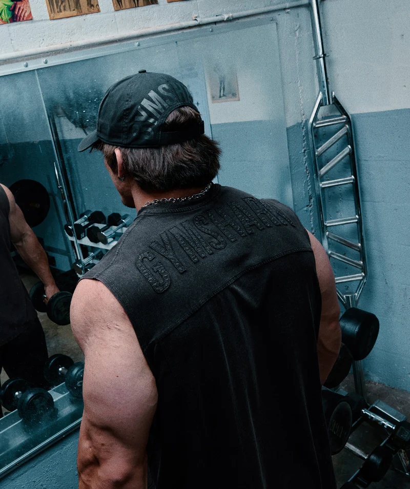 Gymshark Power Washed Tank - Black