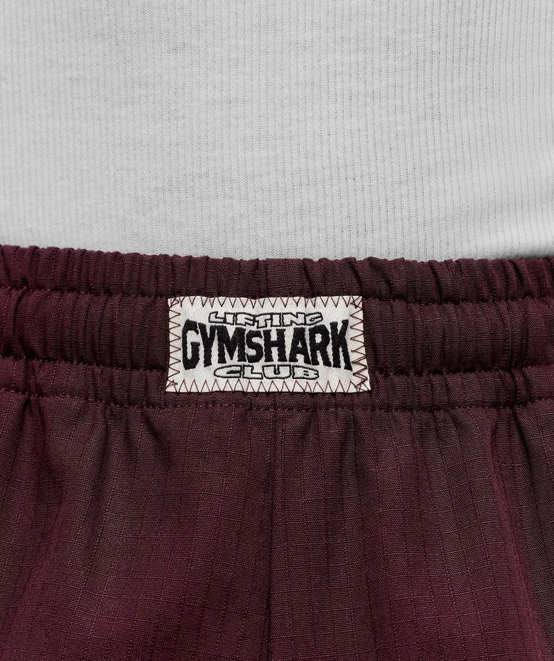 Gymshark Straight Leg Pumper Pants - Cherry Purple