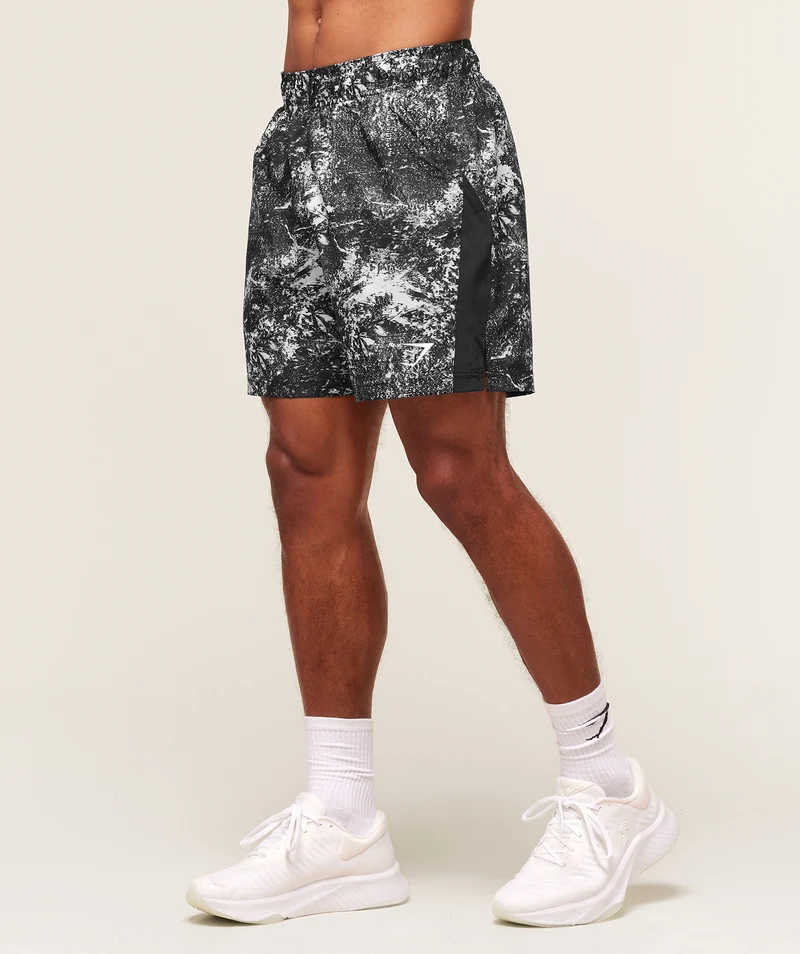 Gymshark Sport 7" Shorts - Metal Grey/Black