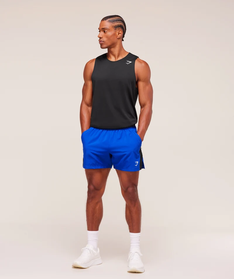 Gymshark Sport 5" Shorts - Athletic Blue/Black