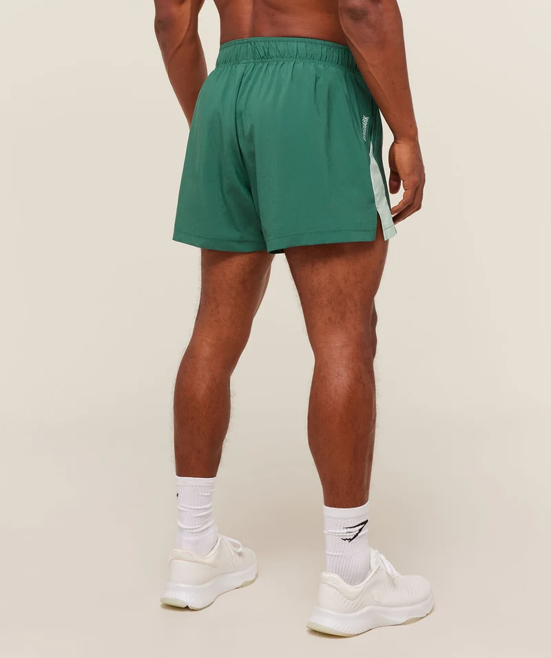 Gymshark Sport 5" Shorts - Lift Green/Clay Green