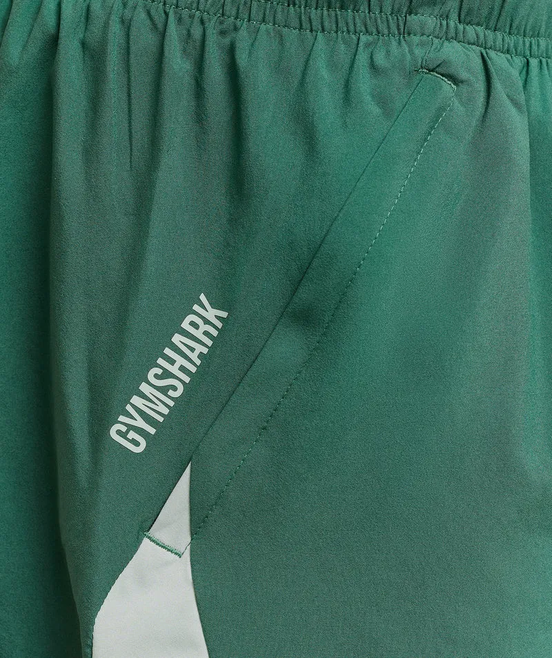 Gymshark Sport 5" Shorts - Lift Green/Clay Green