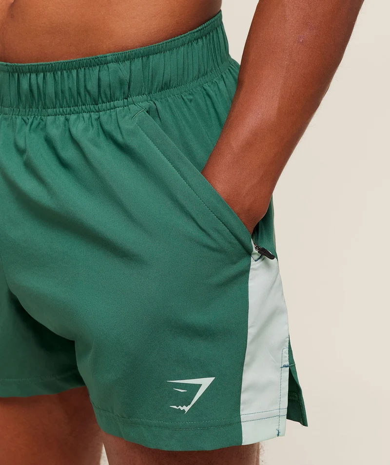 Gymshark Sport 5" Shorts - Lift Green/Clay Green