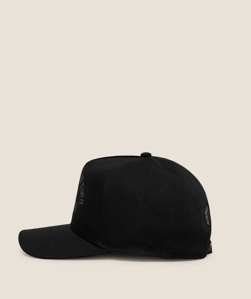 Gymshark Strength Dept Graphic Trucker - Black