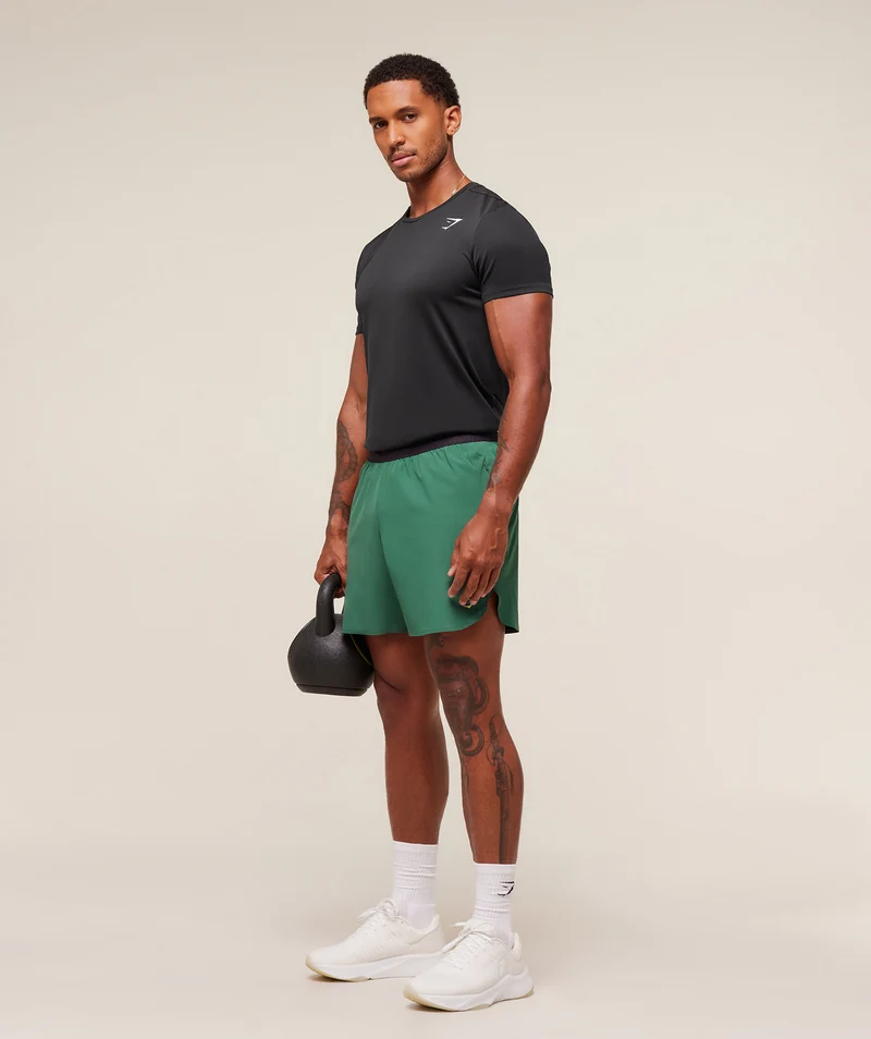 Gymshark Fit Repeat 6" Shorts - Lift Green
