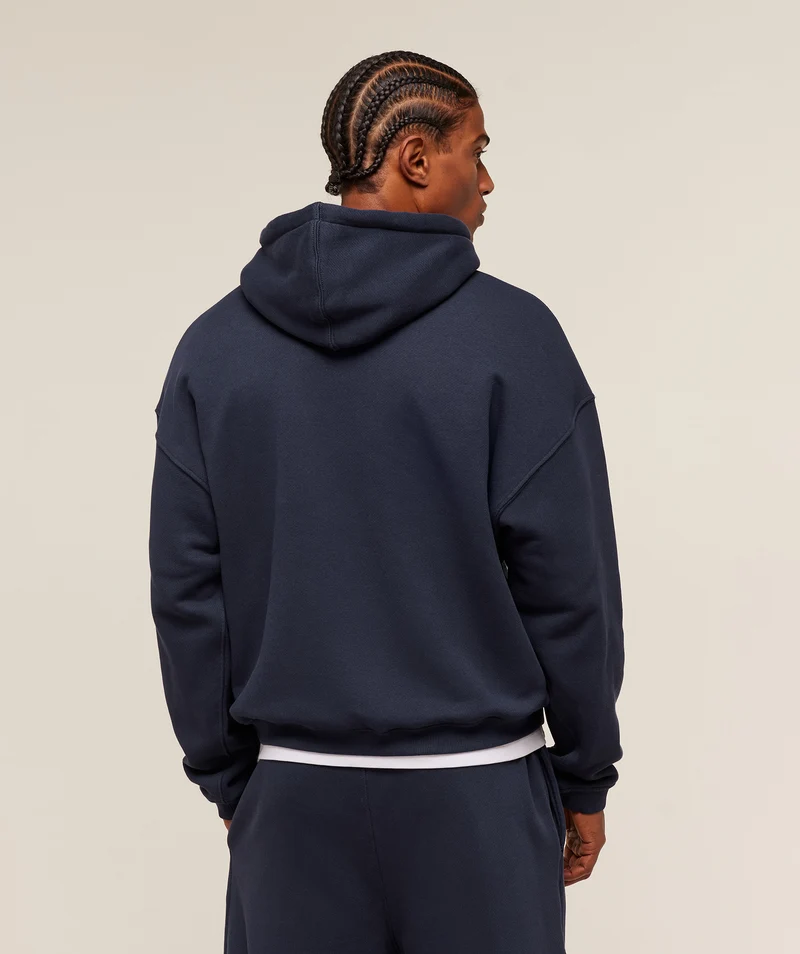 Gymshark Collegiate Hoodie - Heavy Blue