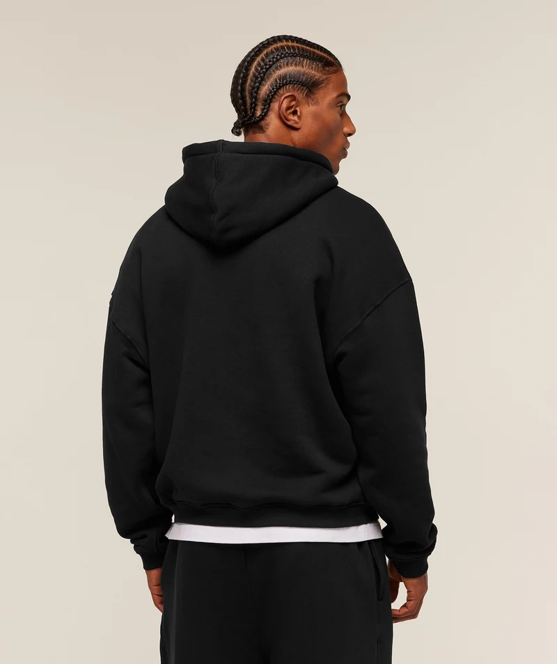 Gymshark Collegiate Hoodie - Black