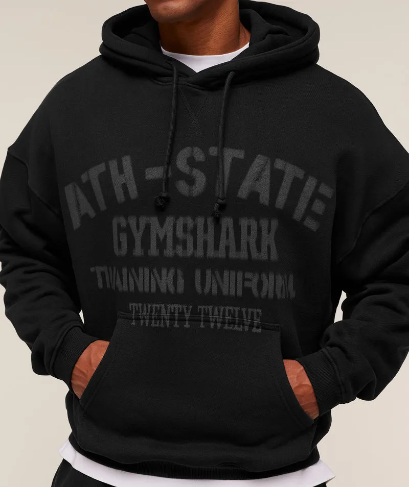 Gymshark Collegiate Hoodie - Black