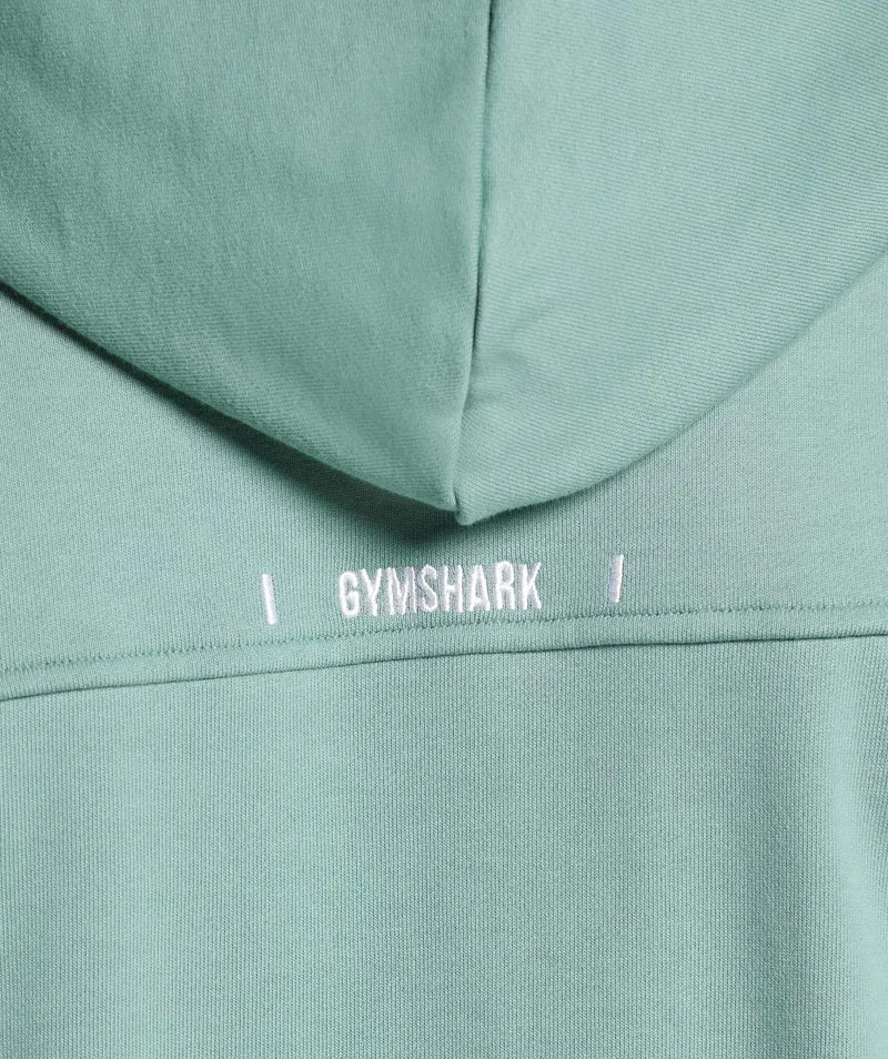 Gymshark Rest Day Essentials Hoodie - Celeste Blue