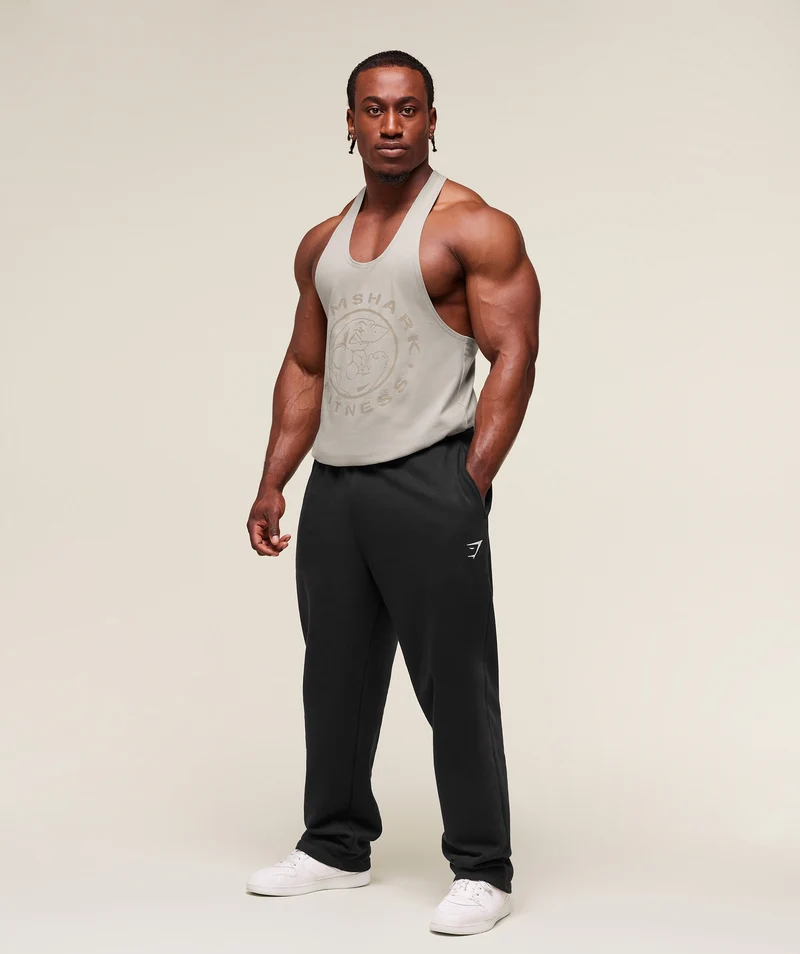 Gymshark Legacy Stringer - Stone Grey