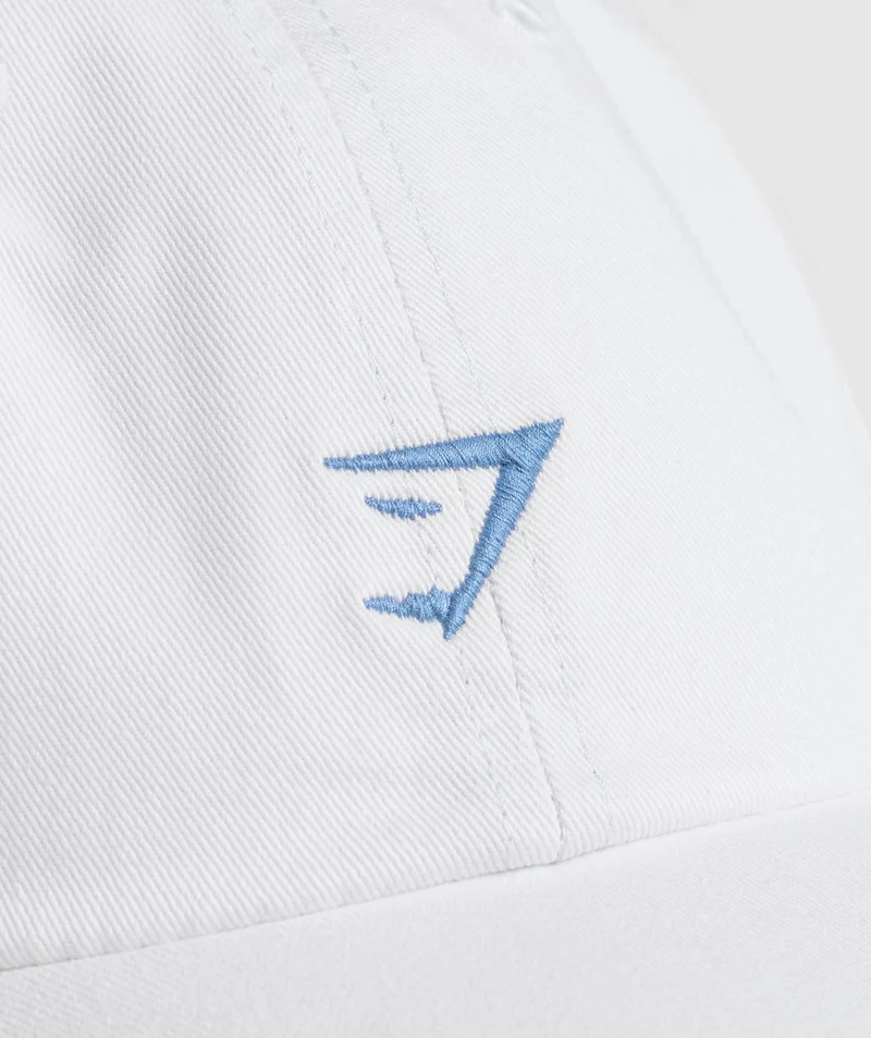 Gymshark Relaxed Cap - White