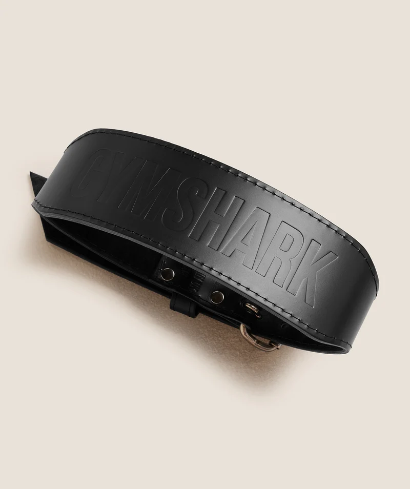 Gymshark Tapered Double Prong Lifting Belt - Black