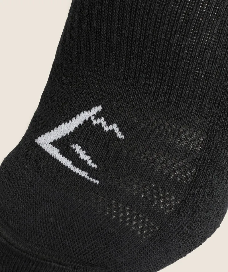 Gymshark Trainer Sock 3pk - Black