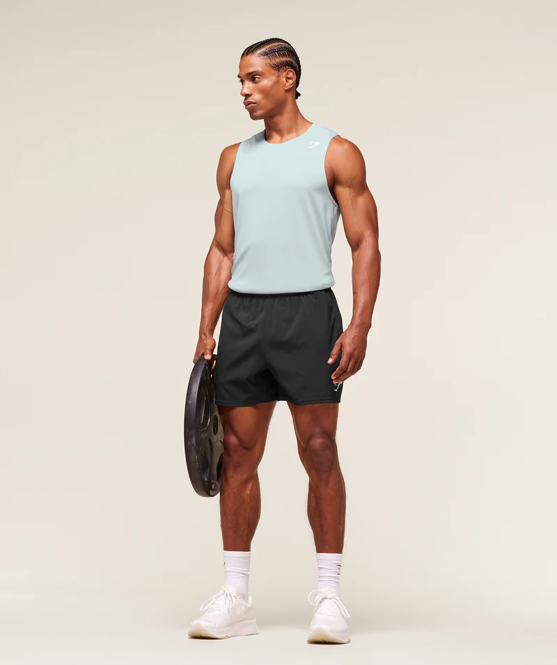 Gymshark Arrival Tank - Smoke Blue