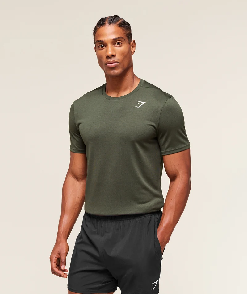 Gymshark Arrival T-Shirt - Strength Green