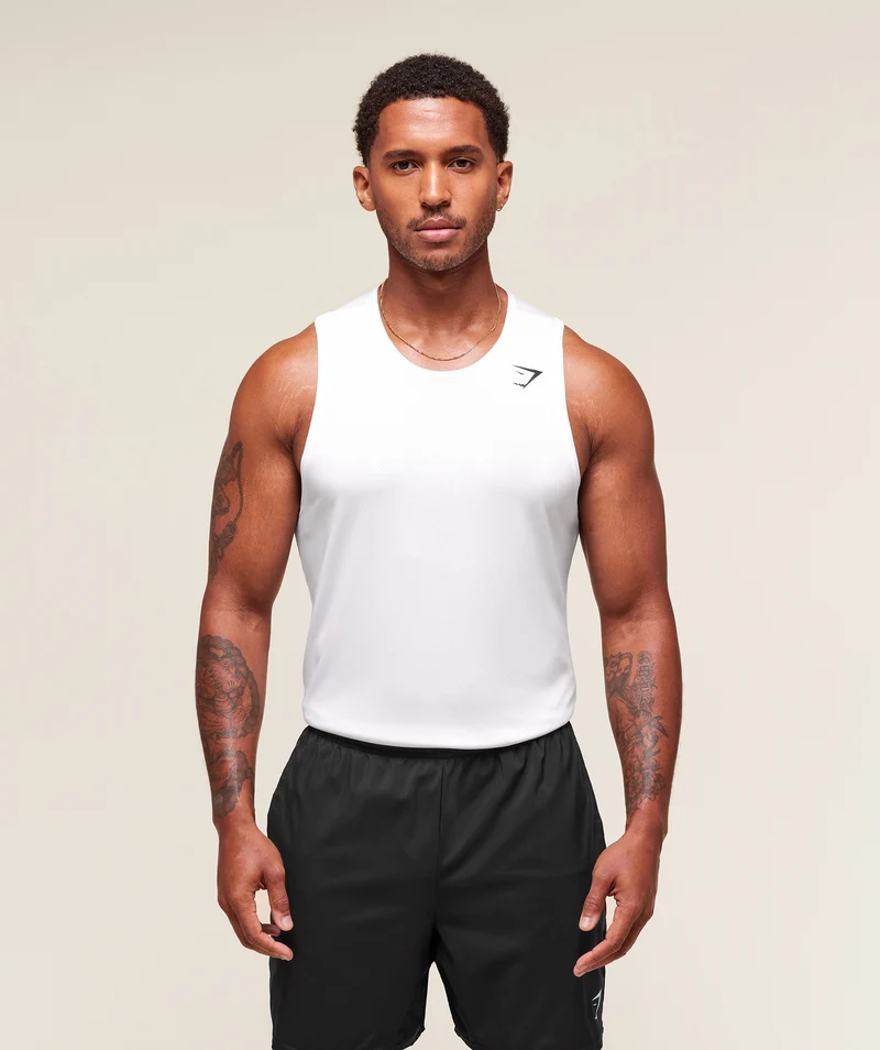 Gymshark Everyday Performance Tank 2 Pack - White/Black