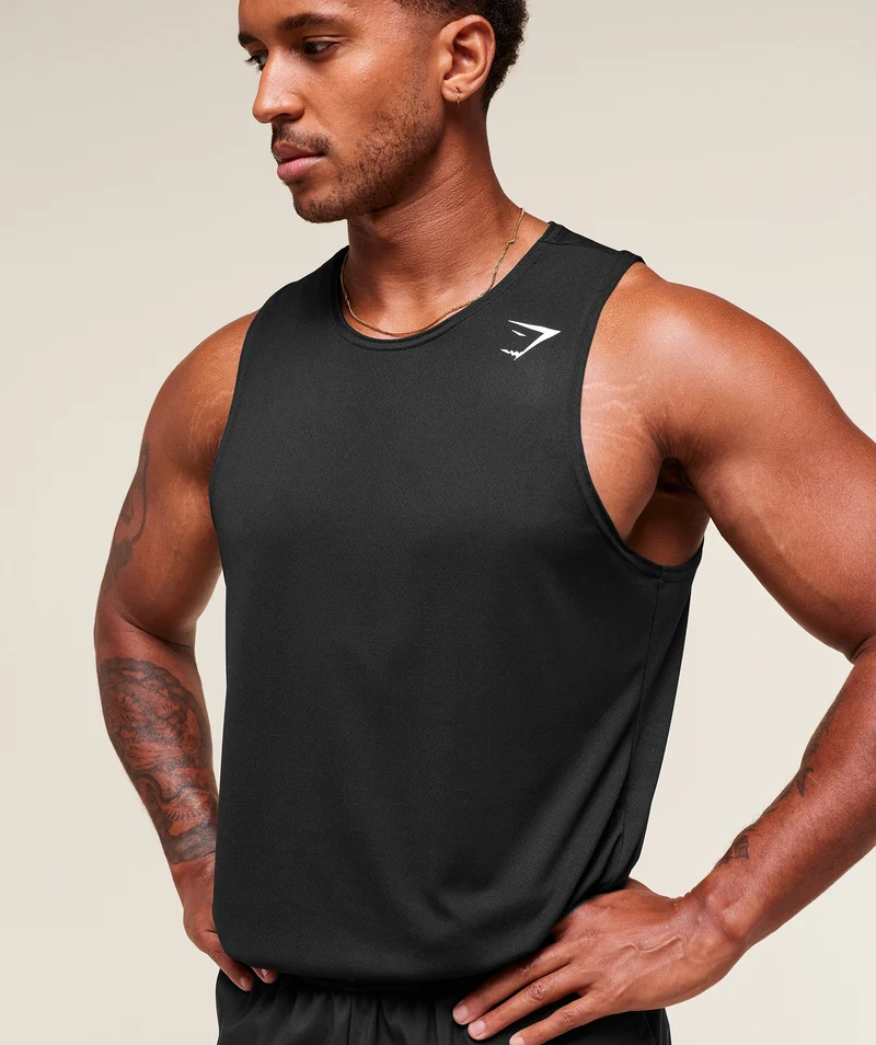 Gymshark Everyday Performance Tank 2 Pack - White/Black