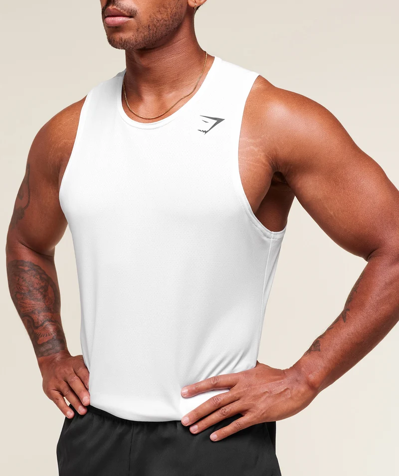 Gymshark Everyday Performance Tank 2 Pack - White/Black
