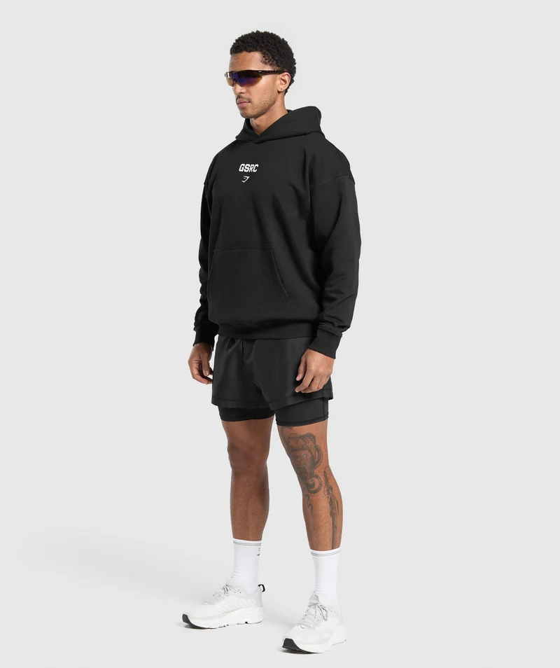 Gymshark GSRC Hoodie - Black