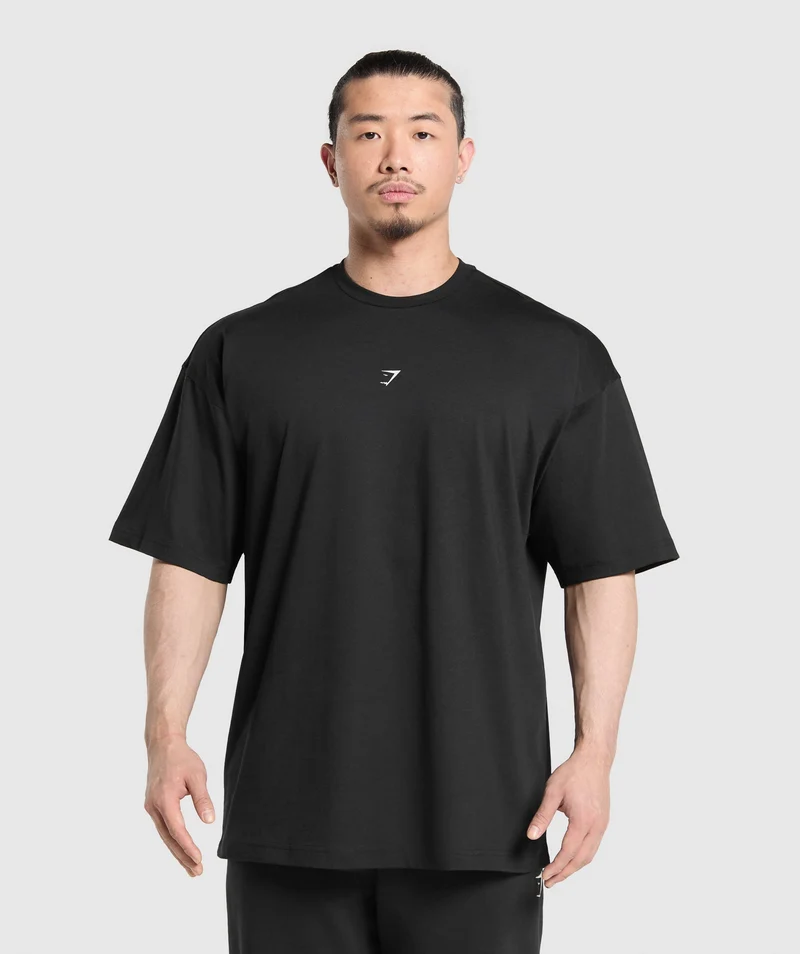Gymshark Atlas T-Shirt - Black