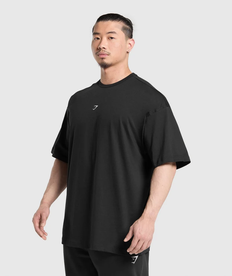 Gymshark Atlas T-Shirt - Black