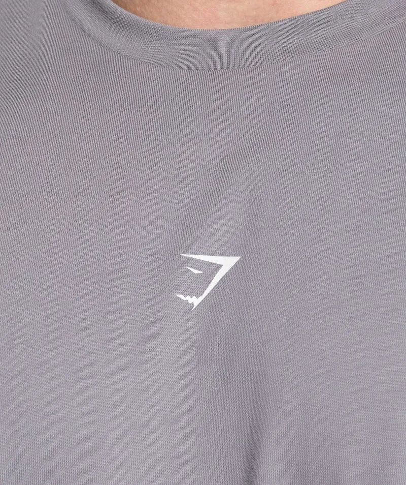 Gymshark Atlas T-Shirt - Medium Grey