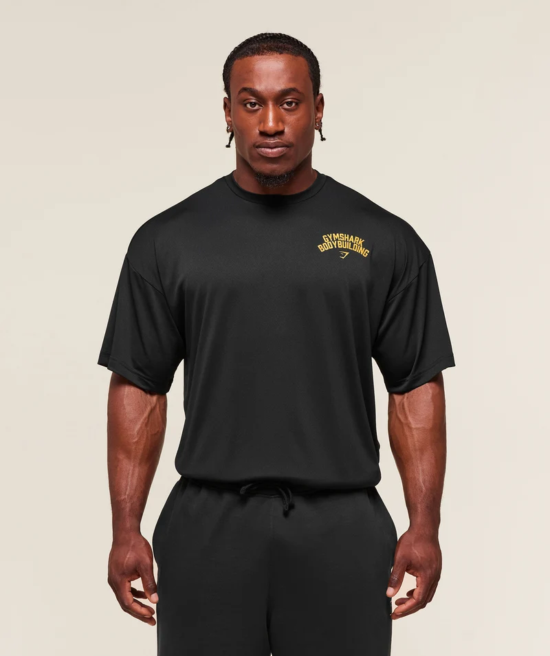 Gymshark Olympic Bar T-Shirt - Black