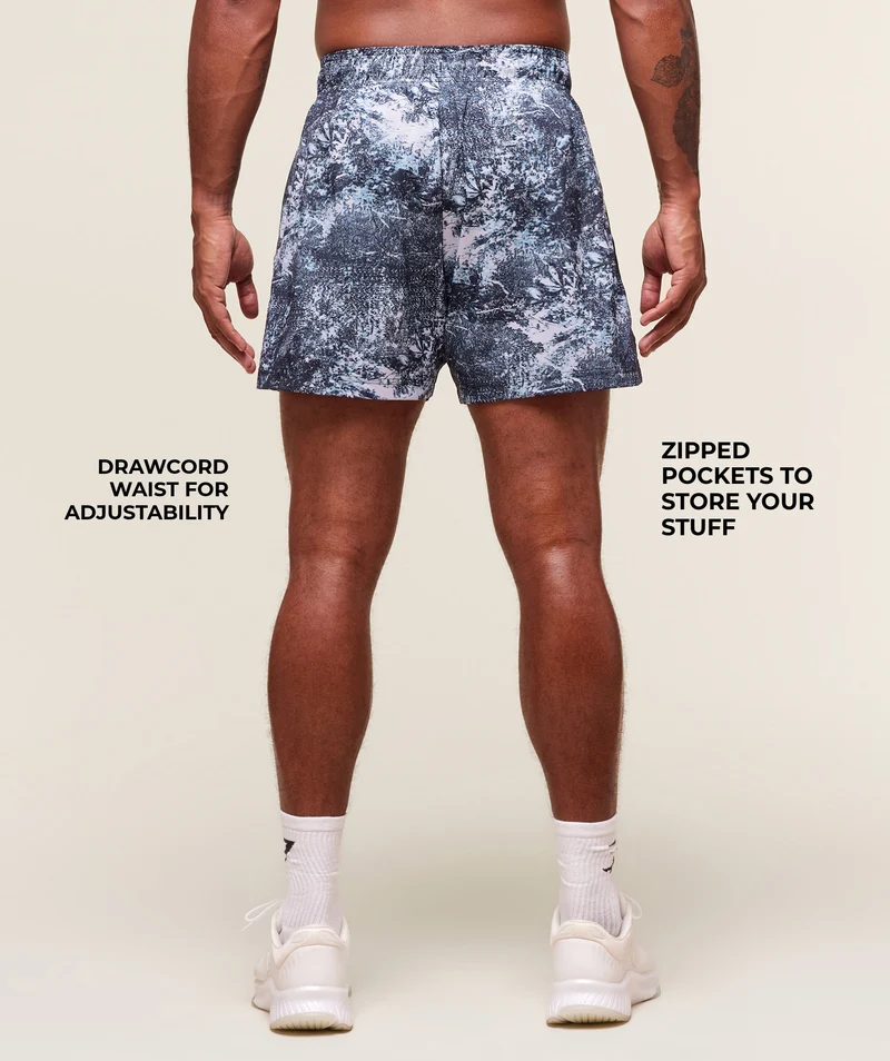 Gymshark Sport 5" Shorts - Smoke Blue/Black