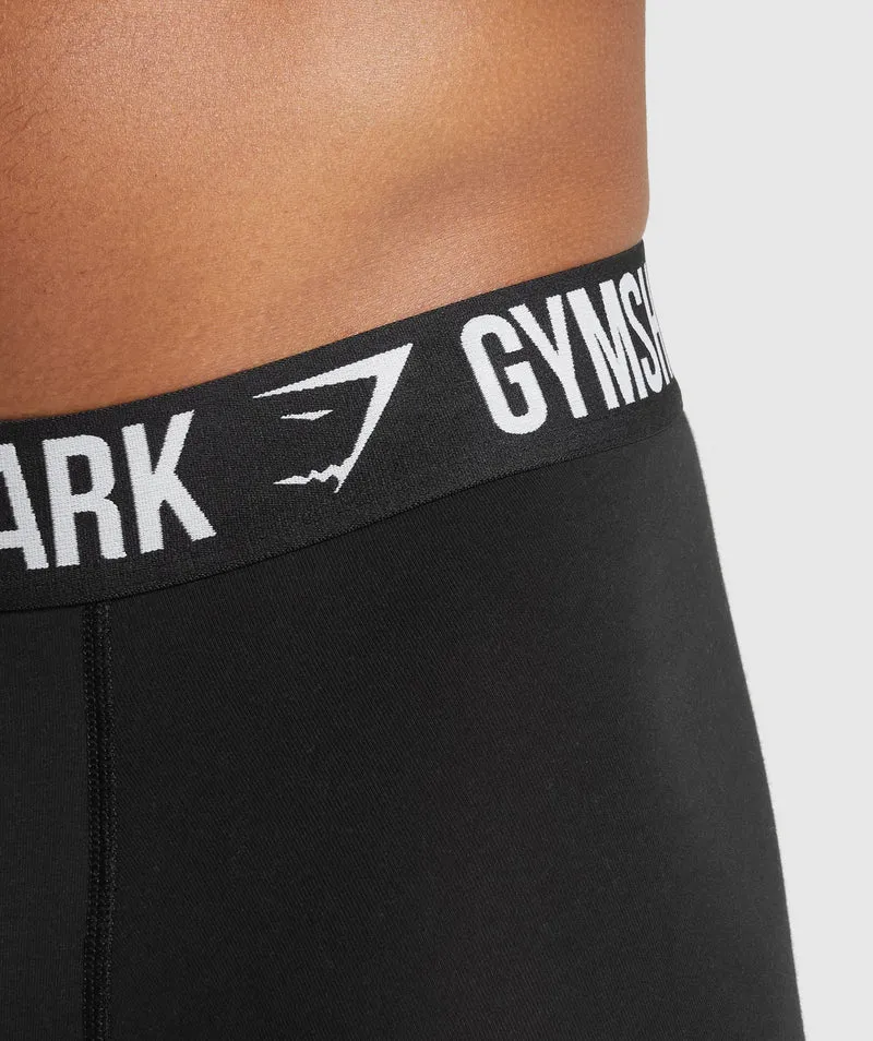 Gymshark Boxer Brief 3PK - Titanium Blue/Denim Grey/Black