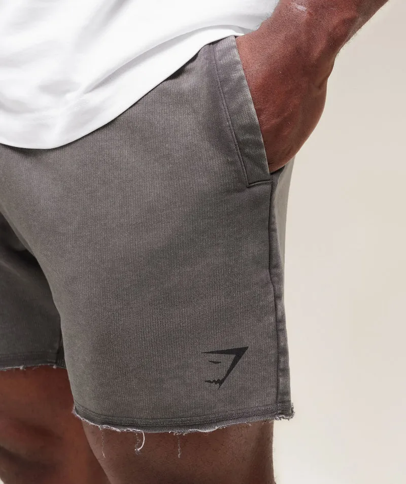 Gymshark Heritage 5" Shorts - Onyx Grey