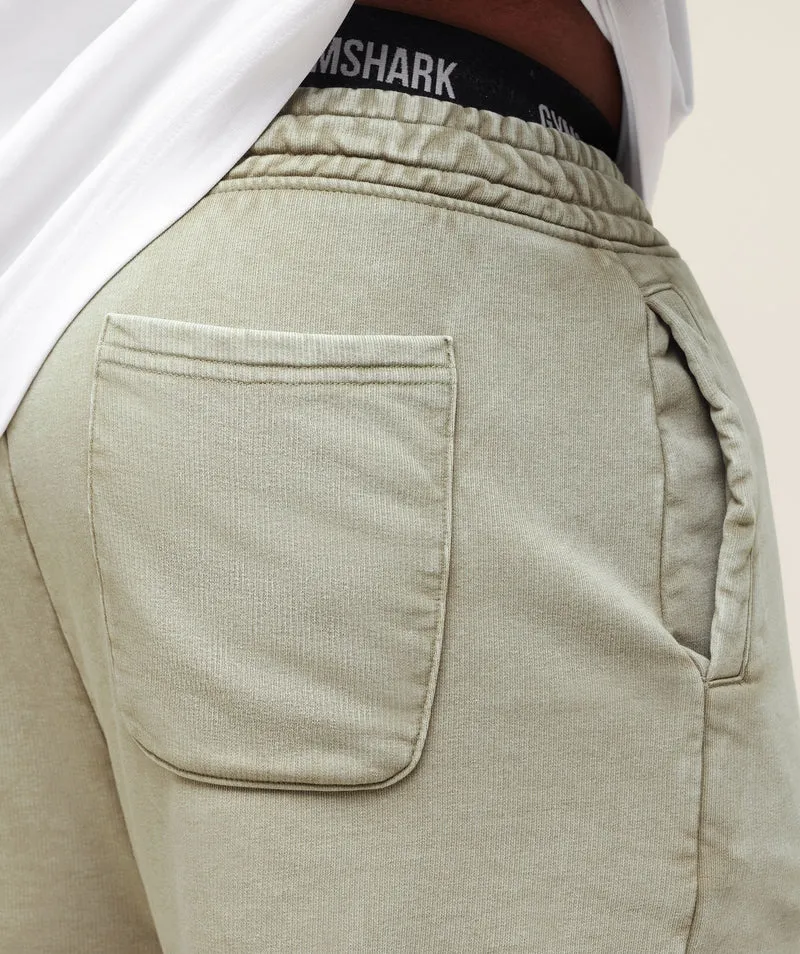 Gymshark Heritage 5" Shorts - Stone Grey