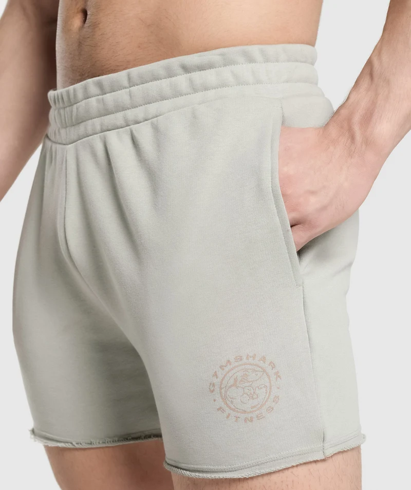 Gymshark Legacy Shorts - Stone Grey