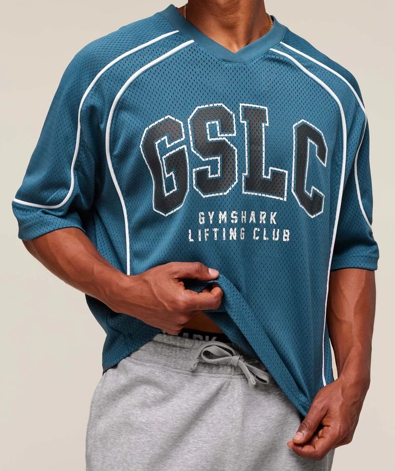 Gymshark GSLC Sports Jersey - Success Blue