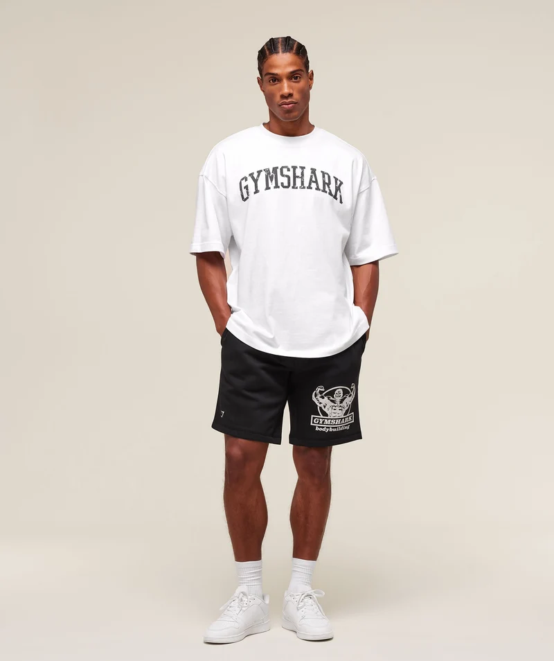 Gymshark Double Bicep 9" Shorts - Black