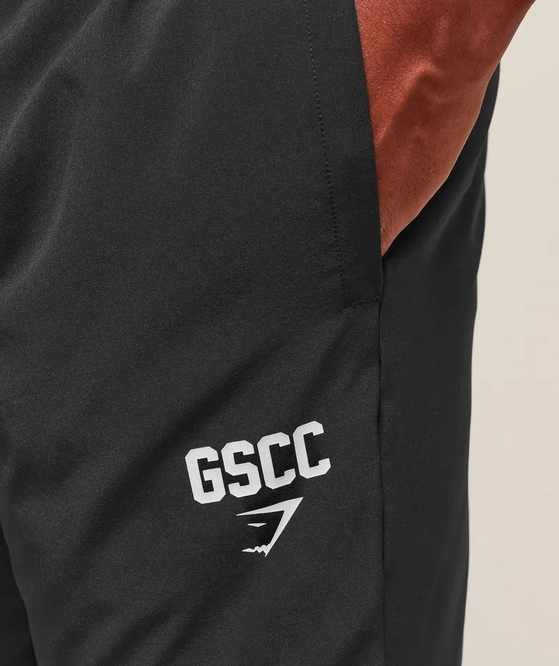 Gymshark Hybrid Athlete Woven Joggers - Black