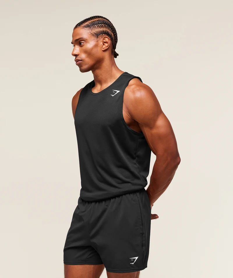 Gymshark Everyday Performance Tank 2 Pack - Unit Green/Black