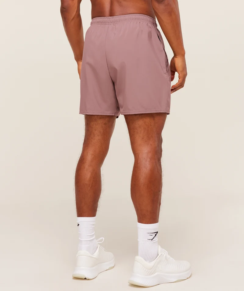 Gymshark Arrival 5" Shorts - Chestnut Pink