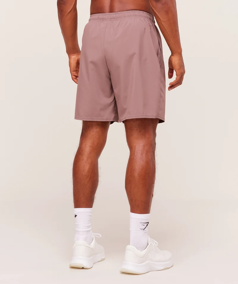 Gymshark Arrival 7" Shorts - Chestnut Pink