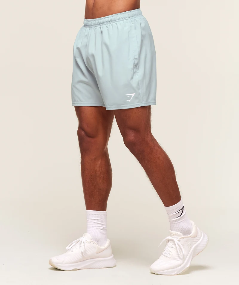 Gymshark Arrival 5" Shorts - Smoke Blue